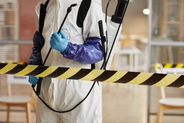 Professional Infectious Disease Decontamination technician working in Plantation, FL